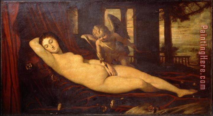 Titian Sleeping Venus